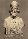Buste du Patron du Collège (Terre cuite, Regout)